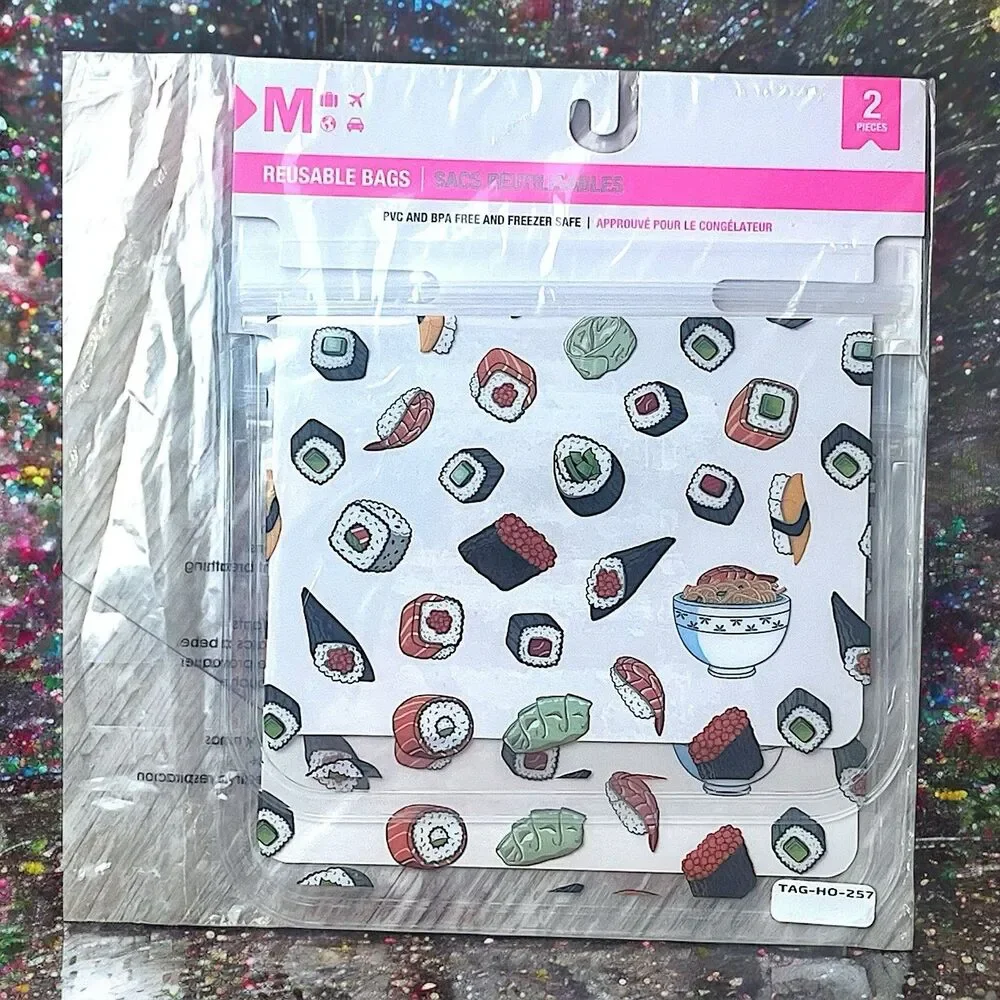 MYTAGALONGS Set of 2 Snack Bags New With Tags